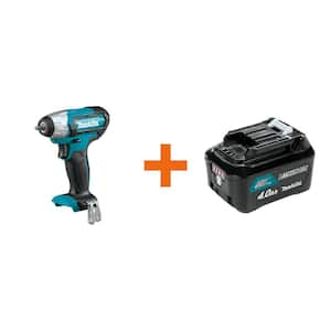 12V MAX CXT Lithium-Ion Cordless 1/4 in. Sq. Drive Impact Wrench with Bonus 12V MAX CXT Battery Pack 4.0Ah