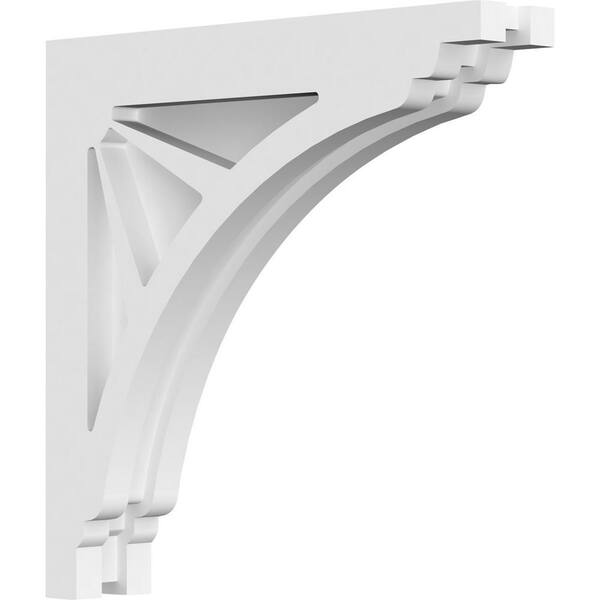 Ekena Millwork Stanford 1.5 in. W x 10 in. H x 10 in. D Signature Urethane Polyurethane Corbel