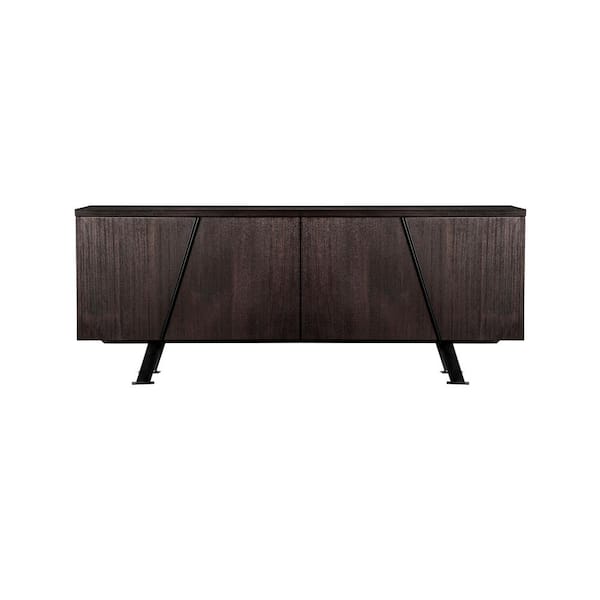 Armen Living Pirate Brown Acacia Sideboard Cabinet