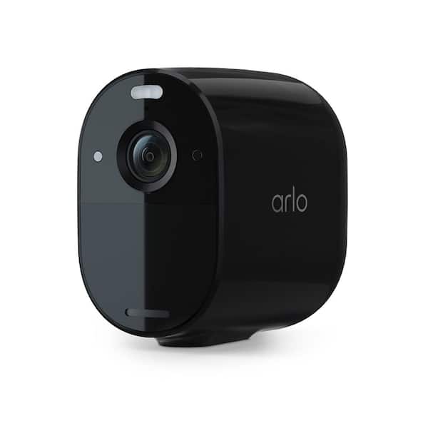 Arlo Essential Spotlight Camera- Wireless Security, 1080p Video, Color Night Vision, 2-Way Audio, 1 Pack, Black