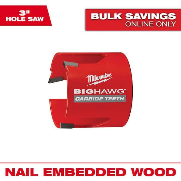 3 in. Big Hawg Carbide Hole Saw