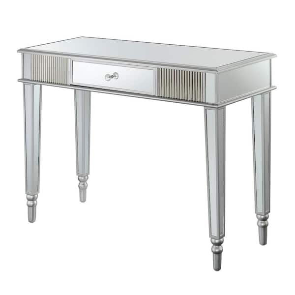Rectangular Glass Top Console Table, What Size Mirror For 42 Inch Console Table
