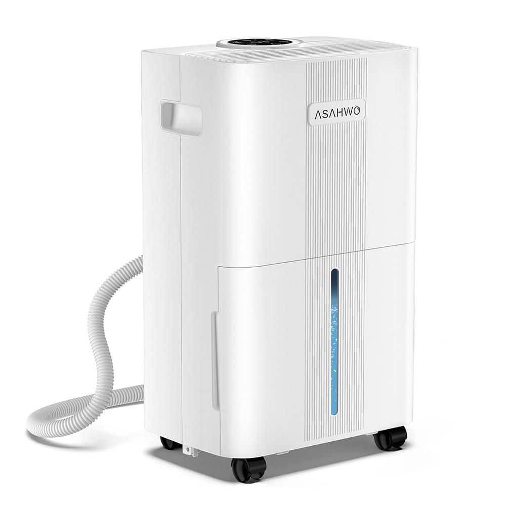 20 pt. 2,000 sq.ft. Home Dehumidifier for Bathroom in White, with Drain Hose, Bucket, Auto shut off, Auto Defrost price history on PriceWatchPro
