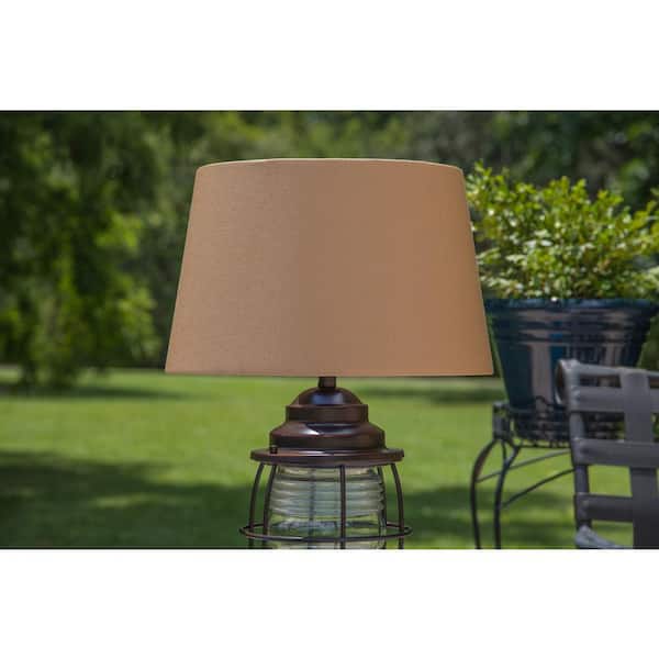 Kenroy Home Beacon 26 In Oil Rubbed Bronze Outdoor Table Lamp 35227orb The Depot Oil Rubbed Bronze Outdoor Table Lamp, Beacon Copper Floor Lamp