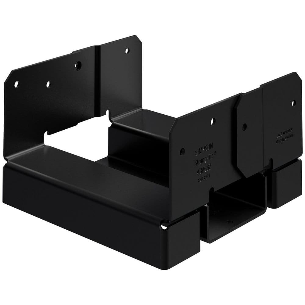 Outdoor Accents ABAPC ZMAX, Black Powder-Coated Adjustable Standoff Post Base for 4x4 Lumber price history on PriceWatchPro