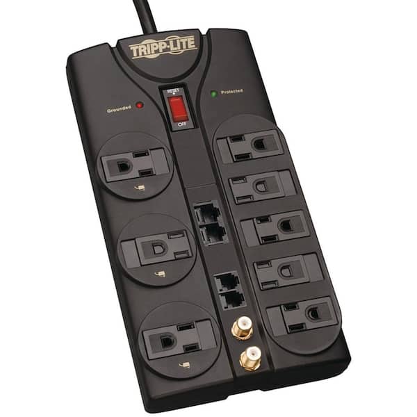 Protect It 10 ft. Cord with 8-Outlet Surge Protector