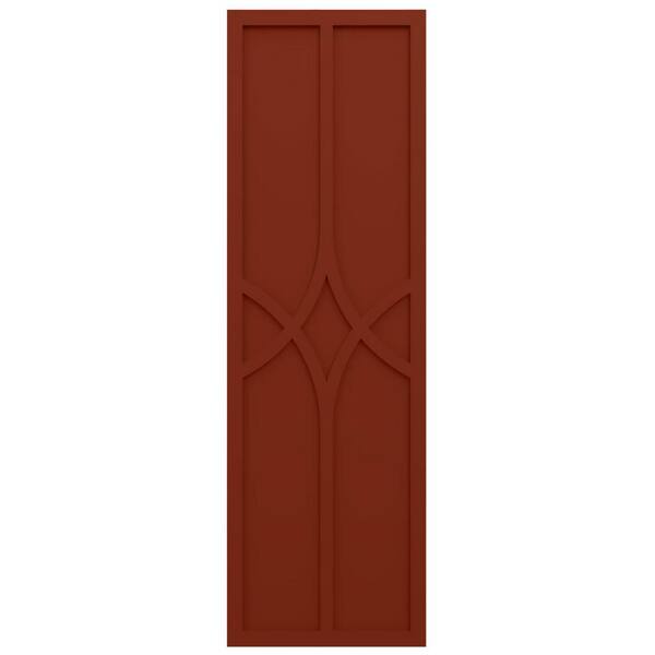 Ekena Millwork True Fit PVC 18 in. W x 74 in. H Raised Panel