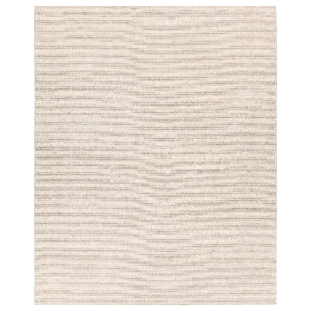 Jaipur Living Mona 5 ft. x 8 ft. Cream Striped Handmade Indoor/Outdoor