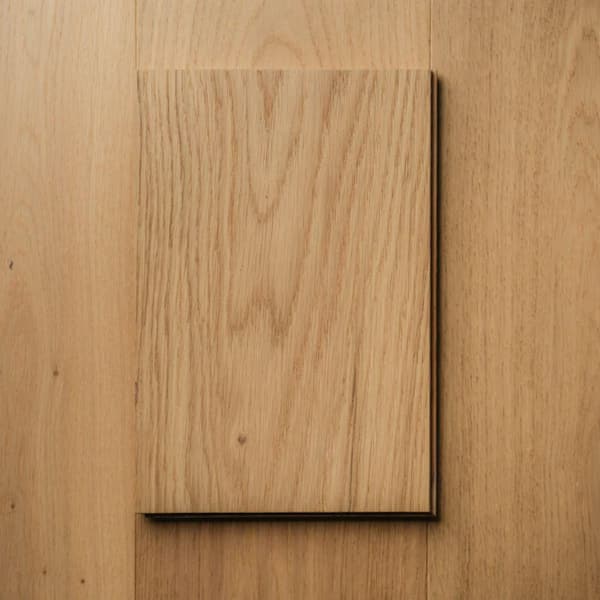 Take Home Sample Provence Natural Hardwood 7.5 in. Umbria Engineered Hardwood Flooring Cut Sample