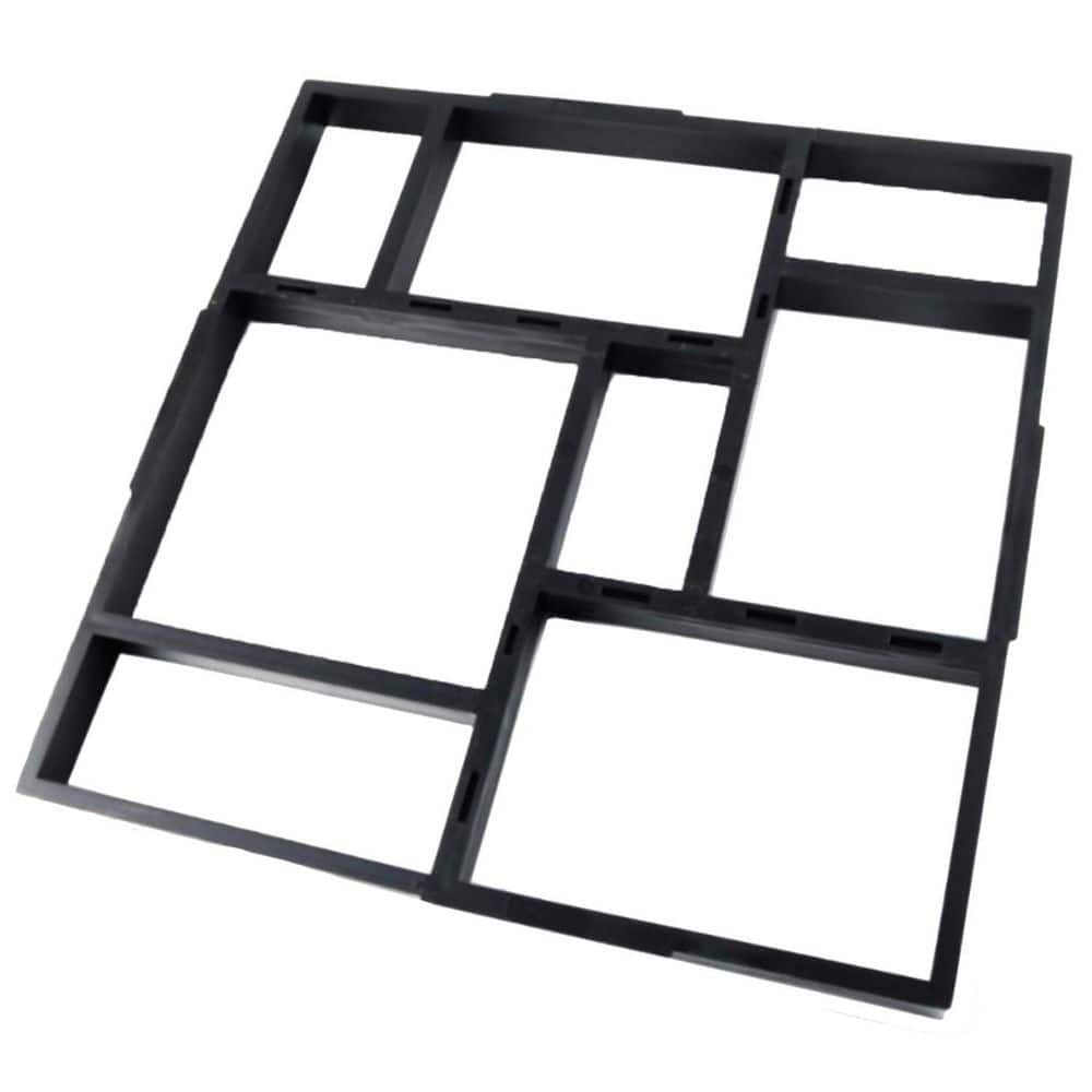 20 x 20 x 1.8 Plus Size Concrete Path Maker Molds Reusable Stepping Stone Paver for Garden Lawn Patio DIY Walkway 8-Grid price history on PriceWatchPro