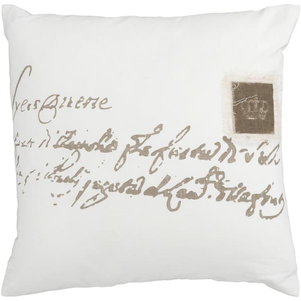 Artistic Weavers Crown 18 in. x 18 in. Decorative Down Pillow-DISCONTINUED