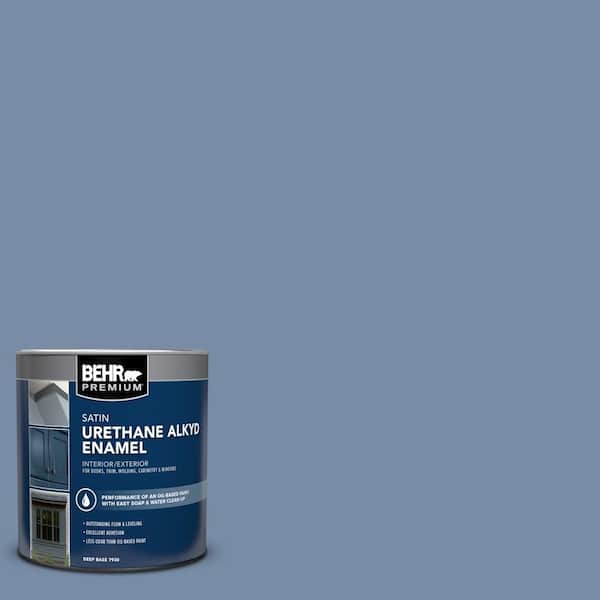 1 qt. #590F-5 Magic Spell Satin Enamel Urethane Alkyd Interior/Exterior Paint