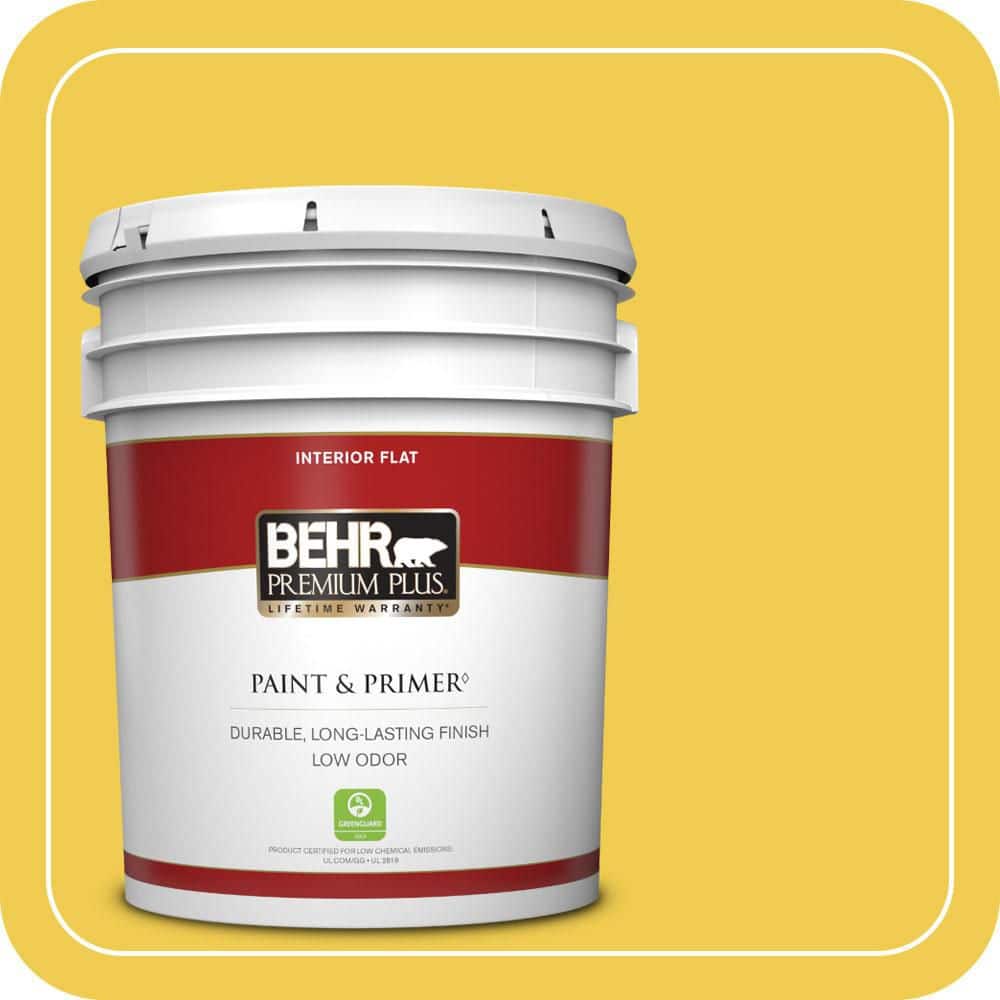 5 gal. #P310-6 Radiant Sun Flat Low Odor Interior Paint & Primer price history on PriceWatchPro
