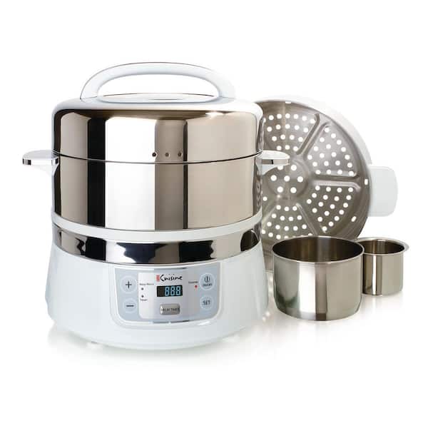 https://images.thdstatic.com/productImages/4cb9e5c8-1a30-4882-bac5-bfdaf3bff120/svn/stainless-steel-and-white-euro-cuisine-rice-cookers-fs2500-c3_600.jpg