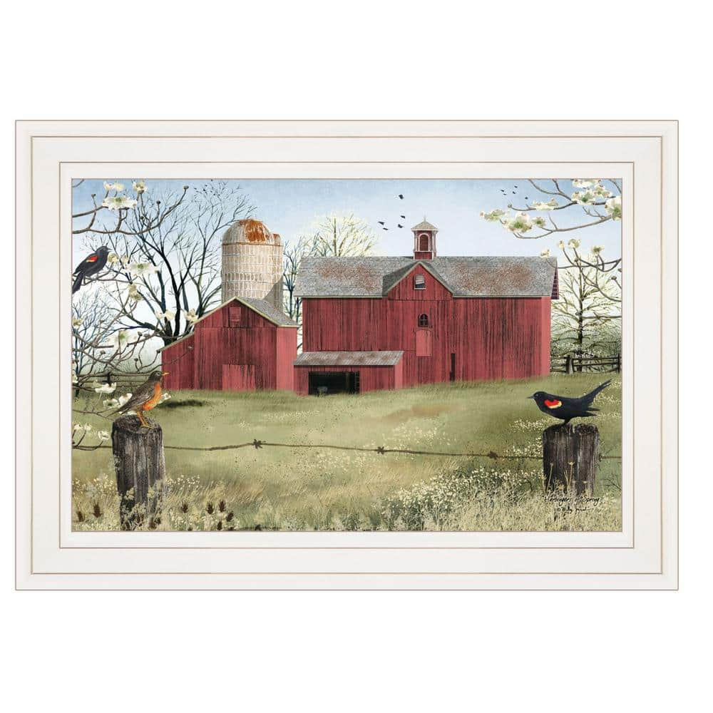 framed barn prints