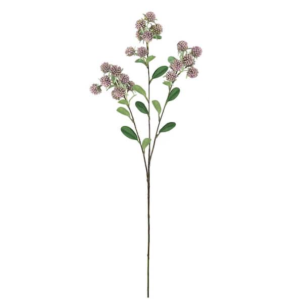 Unbranded Set of 4 Dusty Mauve Artificial Wild Berry Filler Flower Stem Spray 30in