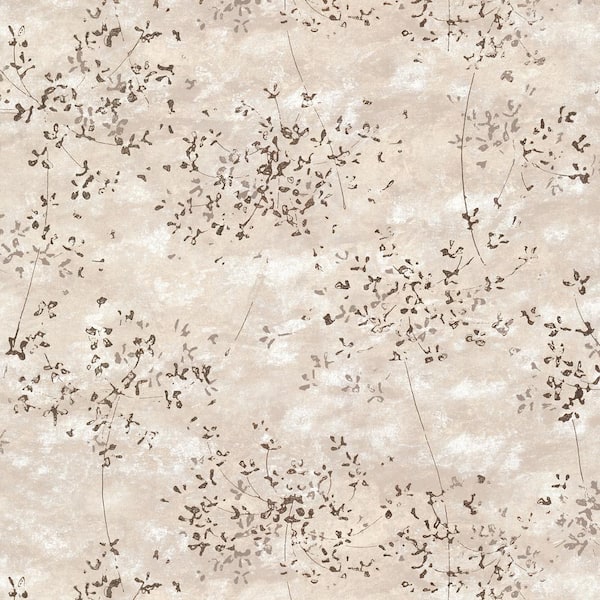 A-Street Prints Arian Rose Gold Inkburst Non Woven Paper Non-Pasted Textured Metallic Wallpaper