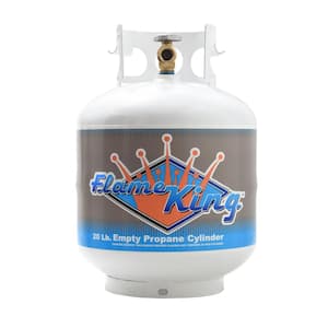 20 lbs. Empty Propane Cylinder with Overflow Protection Device