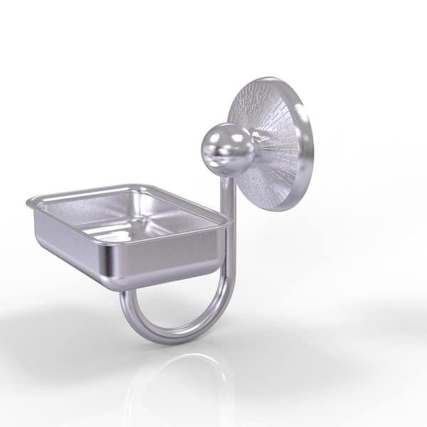 Allied Brass Prestige Monte Carlo Satin Chrome Wall Mount Towel Rack