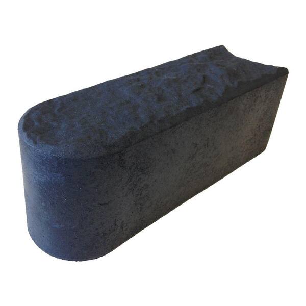 Multy Home 12 in. x 4 in. Slate Stomp Rubber Edge 1EA