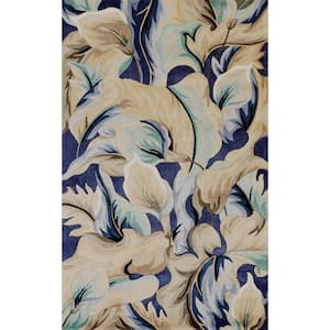 Camilla Blue 3 ft. x 5 ft. Area Rug