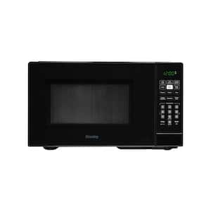 20.56 in. 1.1 cu. ft. Countertop Microwave in Black with Auto Cook, Express Cook, Child Safety Lock