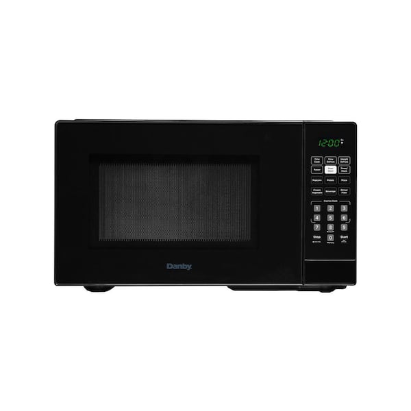 Danby 20.56 in. 1.1 cu. ft. Countertop Microwave in Black with Auto Cook, Express Cook, Child Safety Lock