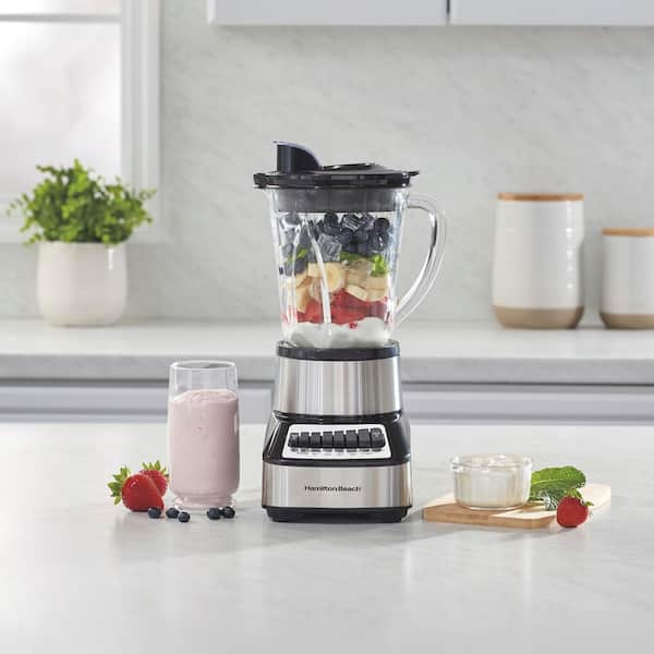 Hamilton Beach Wave Crusher 40 oz. 14-Speed Stainless Steel
