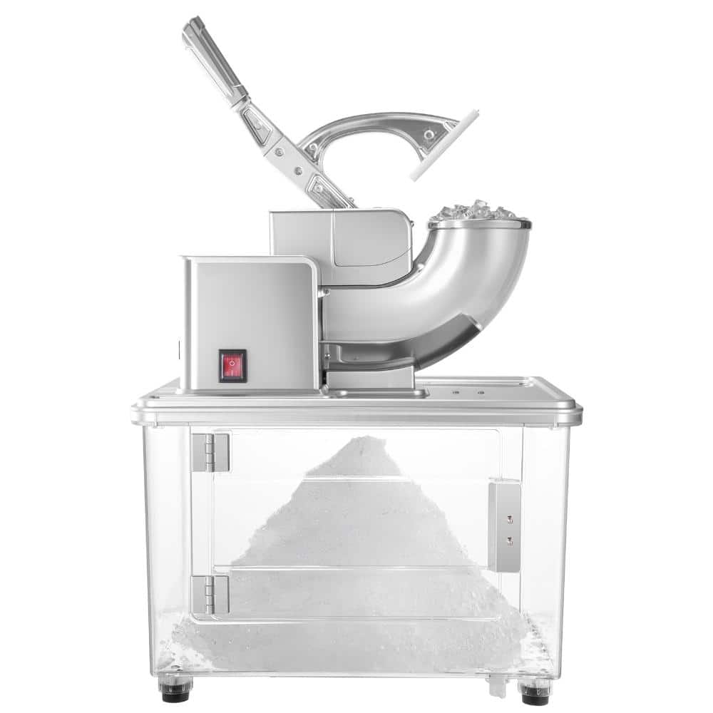 Commercial Ice Crusher 661 Lbs/hr, 350W 1400RPM, 4 Blades, 11 Gal Ice Box, Stainless Snow Cone Machine price history on PriceWatchPro