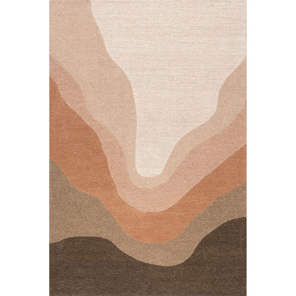Sagarmatha Wool Multicolor 6 ft. x 9 ft. Indoor/Outdoor Patio Area Rug