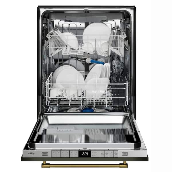 Koolmore 24-Inch Panel-Ready Dishwasher with 14 Place Settings and 45 dB Noise Level HD-KM-DW24-PR