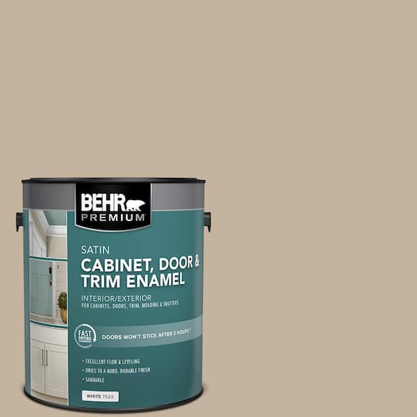 BEHR PREMIUM PLUS 1 gal. #PPU7-11 Cotton Knit Flat Low Odor