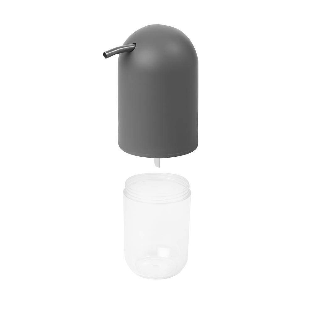 Gray Soft-Touch Modern Automatic Soap Dispenser