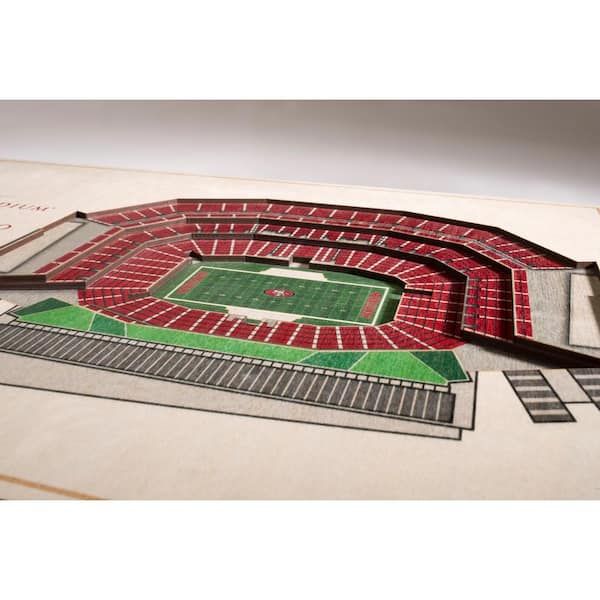 St. Louis Cardinals - 5-Layer StadiumViews 3D Wall Art