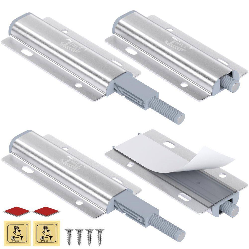 4 Pcs Magnetic Push Close Cabinet Latch, Push Open Door Latch for Drawer Closure Push Catch Press Out Cabinet Hardware price history on PriceWatchPro