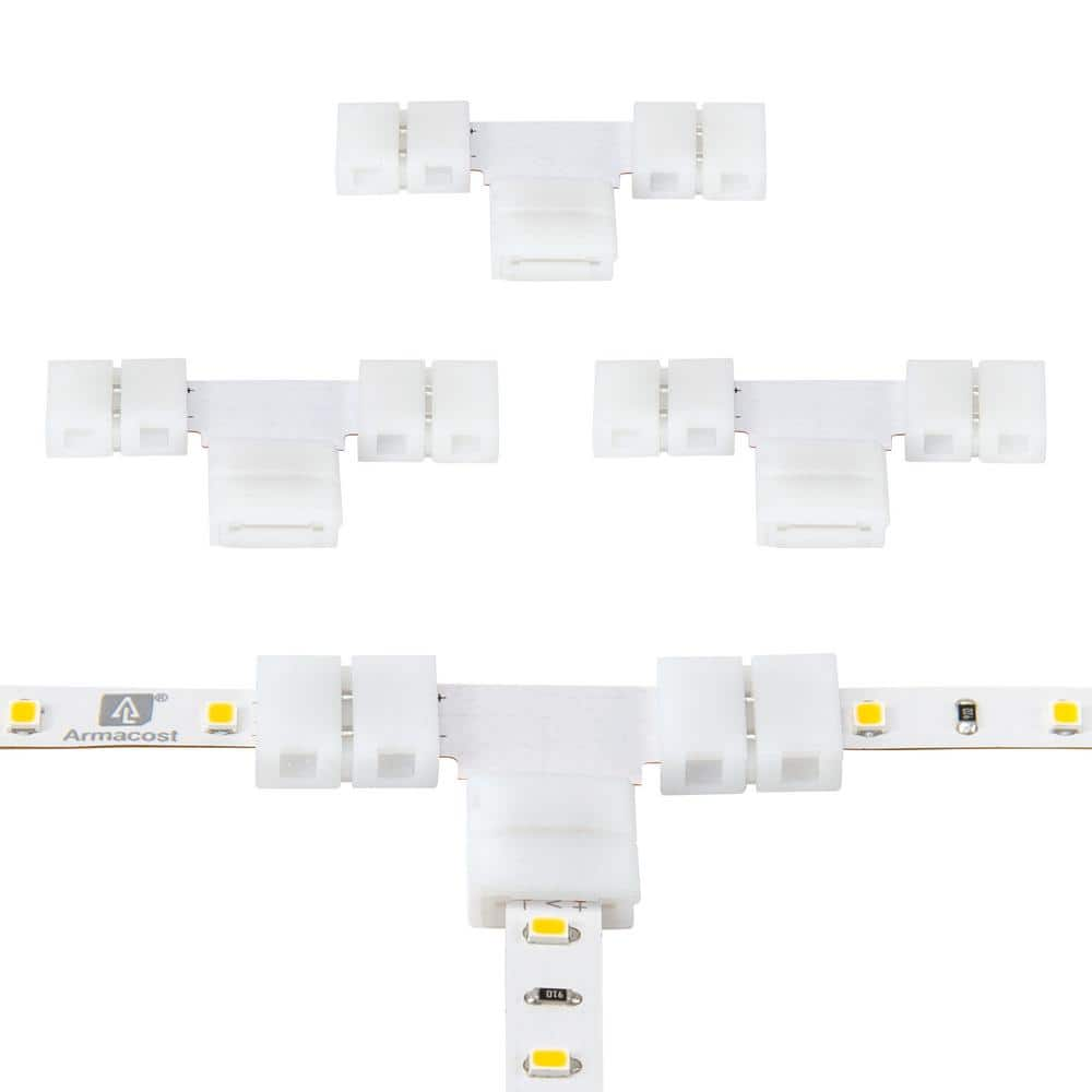 Armacost Lighting SureLock Pro White LED 2 Pin Strip Light Tape to