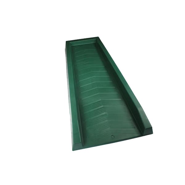 24 in. Green Vinyl Splash Block