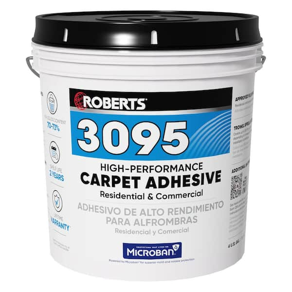 Beige 4 Gal. (16 qt.) High Performance Carpet Floor Adhesive