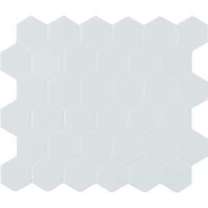 Retro Bianco Hexo 11.75 in. x 12.6 in. Matte Porcelain Floor and Wall Tile (0.96 sq. ft./Each)
