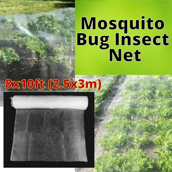 Cisvio Mosquito Garden Bug Insect Netting Pest Bird Net Barrier Plant  Protective Mesh D0102H5QQQ2 - The Home Depot