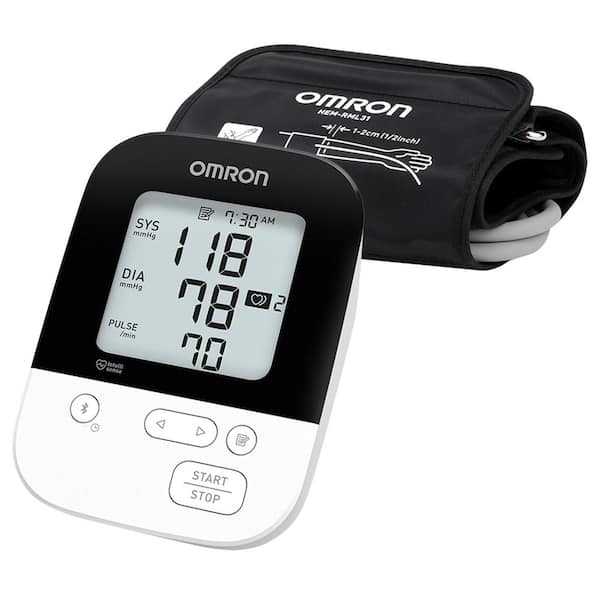 OMRON Platinum Blood Pressure Monitor, Upper Arm Cuff, Digital Bluetooth  Blood Pressure Machine, Stores Up To 200 Readings for Two Users (100 each)