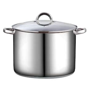 16 qt. Stainless Steel Stock Pot with Glass Lid