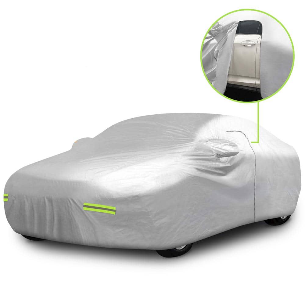 Mockins 190 in. x 75 in. x 60 in. Water Resistant Car Cover with