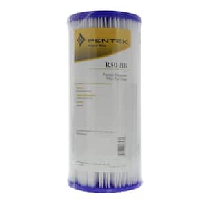 R50-BB 9-3/4 in. x 4-1/2 in. Pleated Polyester Water Filter