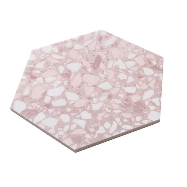 Apollo Tile Zenith 4 in. x 5 in. Matte Blush Pink Porcelain