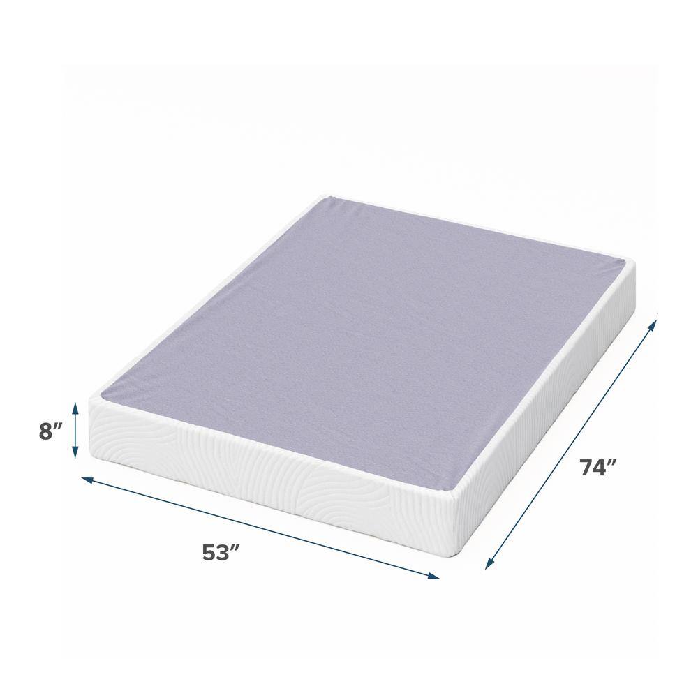 Full Size Bamboo and Wood Box Spring Mattress Foundation
