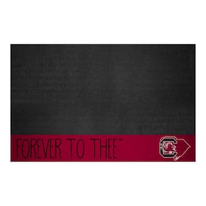 South Carolina Gamecocks Southern Style Vinyl 42 in. Grill Mat