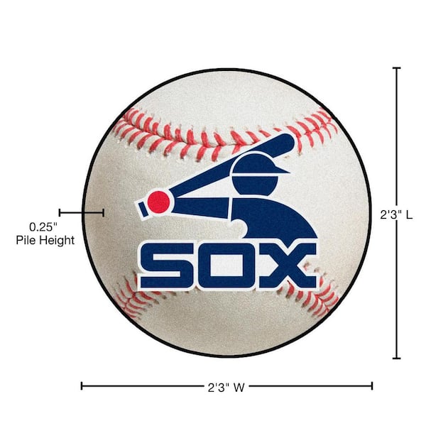 Fanmats  Chicago White Sox Roundel Mat - Retro Collection
