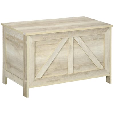 Powell Company Ellsworth White Cedar Chest with Storage and Shiplap Style  Siding HD1043A19 - The Home Depot