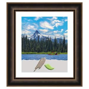 Villa Oil Rubbed Bronze Wood Picture Frame Opening Size 20x24 in. (Matted To 16x20 in.)